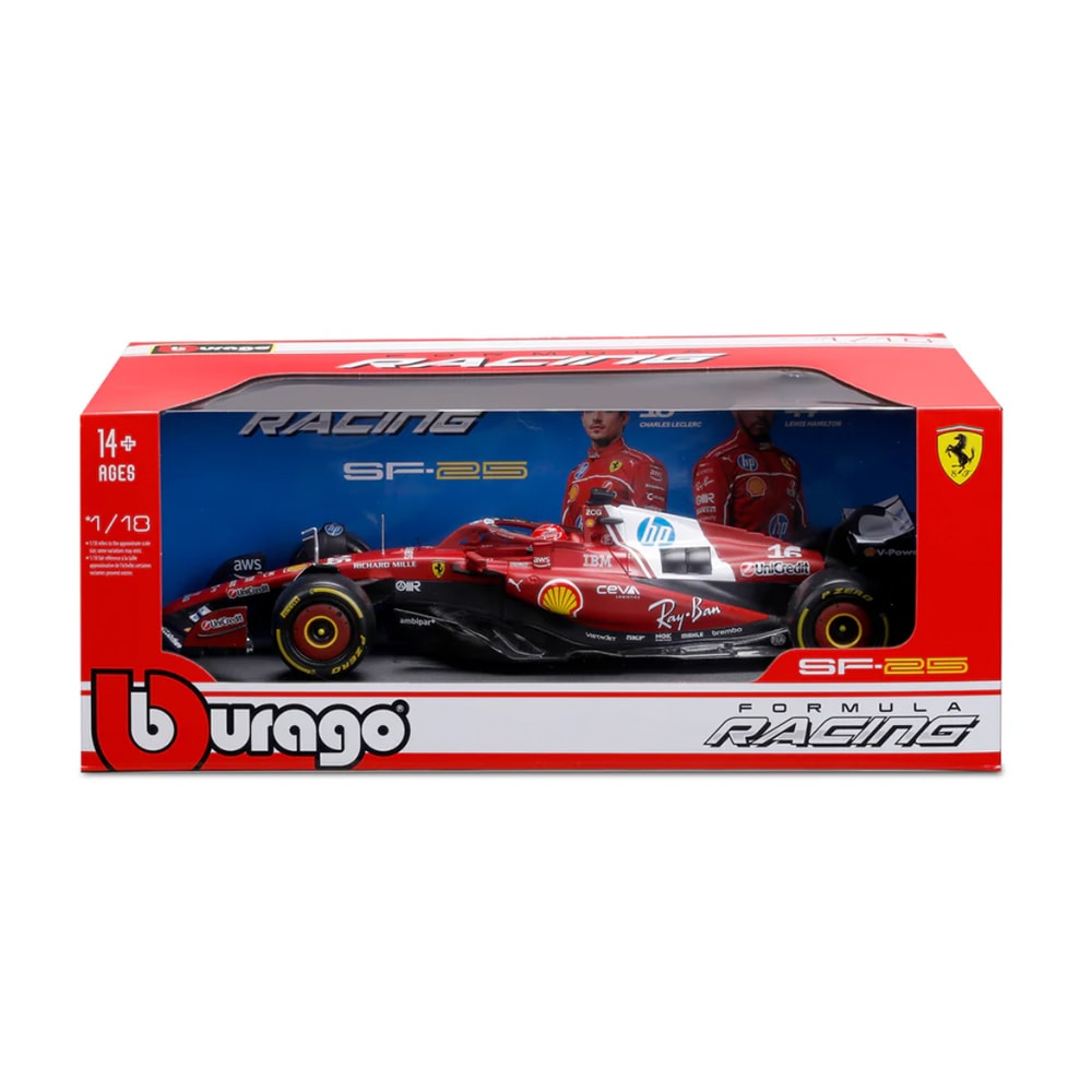 ブラゴ 1/18 2025 スクーデリア フェラーリ SF-25 シャルル ルクレール