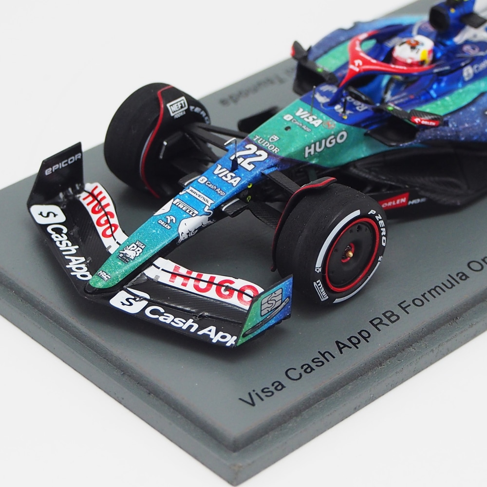 スパーク 1/43角田裕毅 2024年 ラスベガスGP 9位 スパーク 1/43 ビザ キャッシュアップ RB VCARB01 #22 角田 裕毅