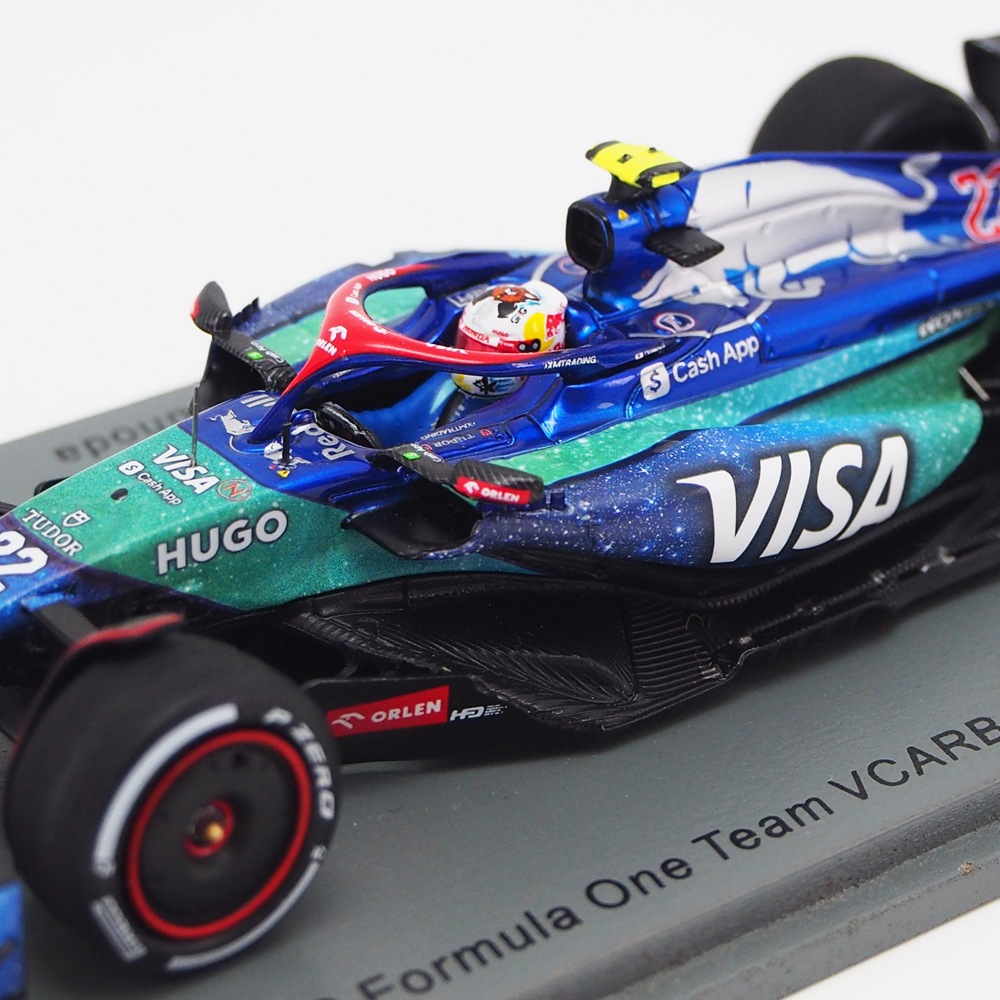 スパーク 1/43 ビザ キャッシュアップ RB VCARB01 #22 角田 裕毅