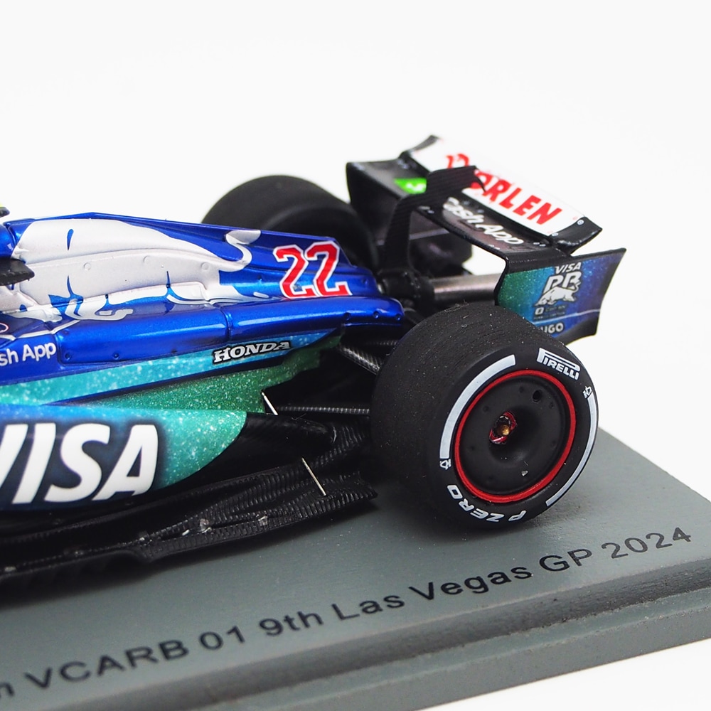 スパーク 1/43 ビザ キャッシュアップ RB VCARB01 #22 角田 裕毅