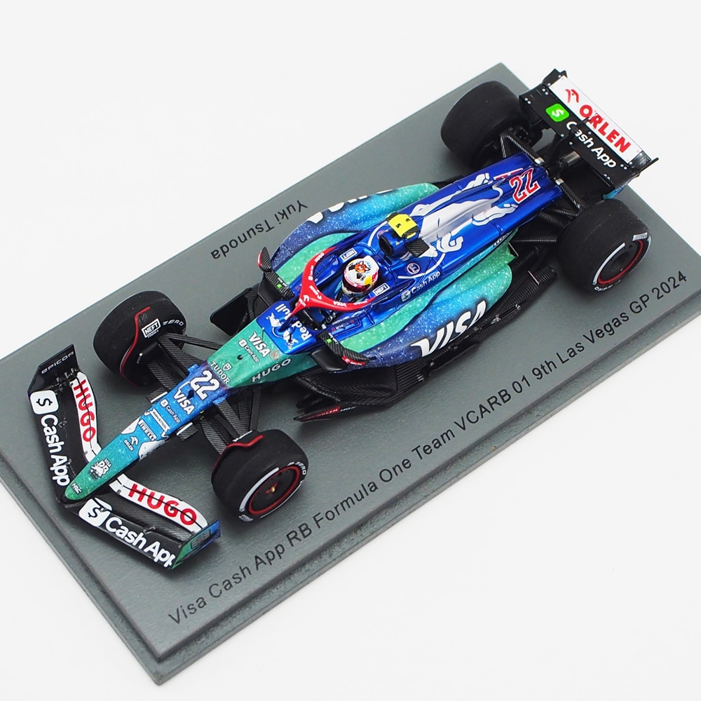 スパーク 1/43 ビザ キャッシュアップ RB VCARB01 #22 角田 裕毅