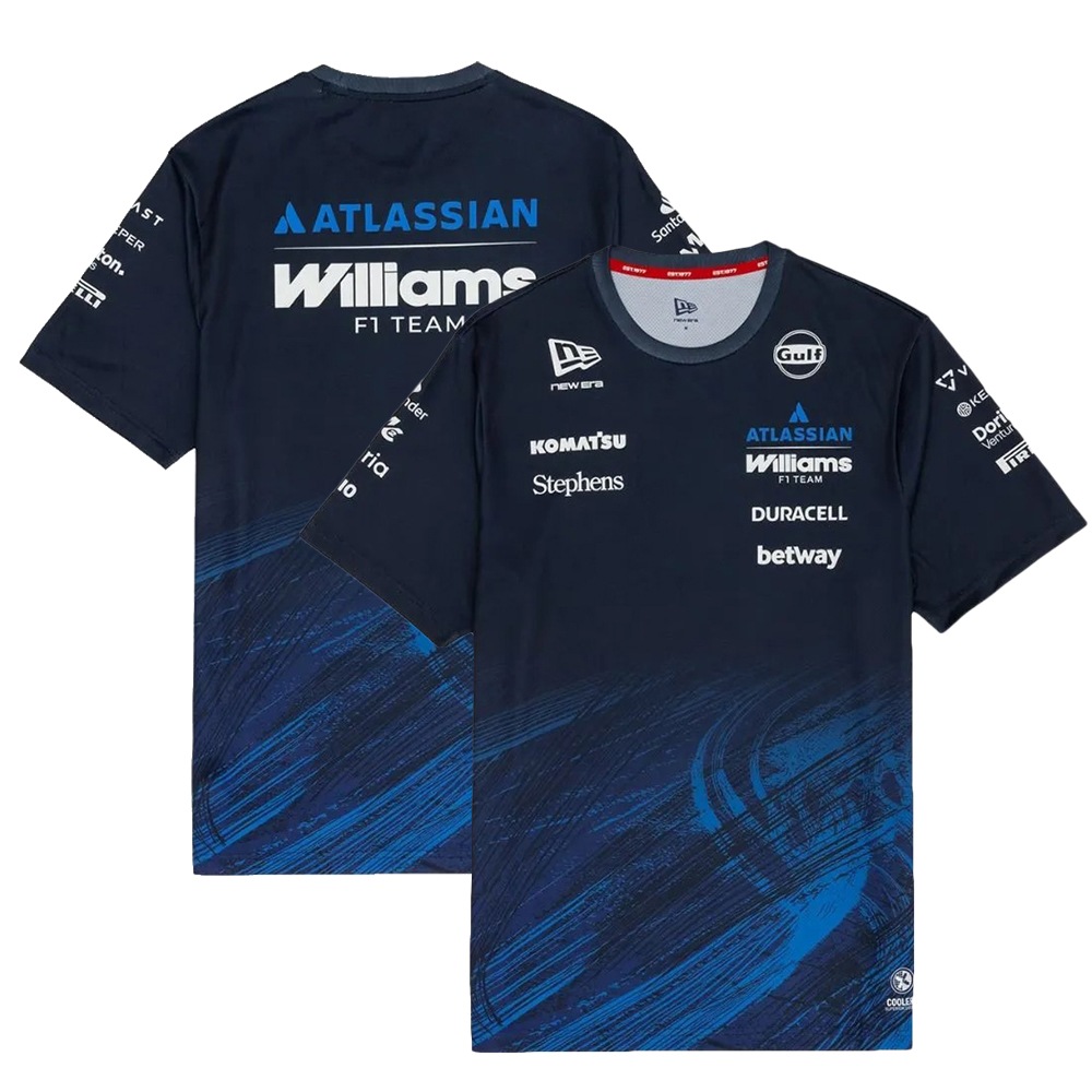 2026 アトラシアン ウィリアムズ レーシング チーム テック Tシャツ