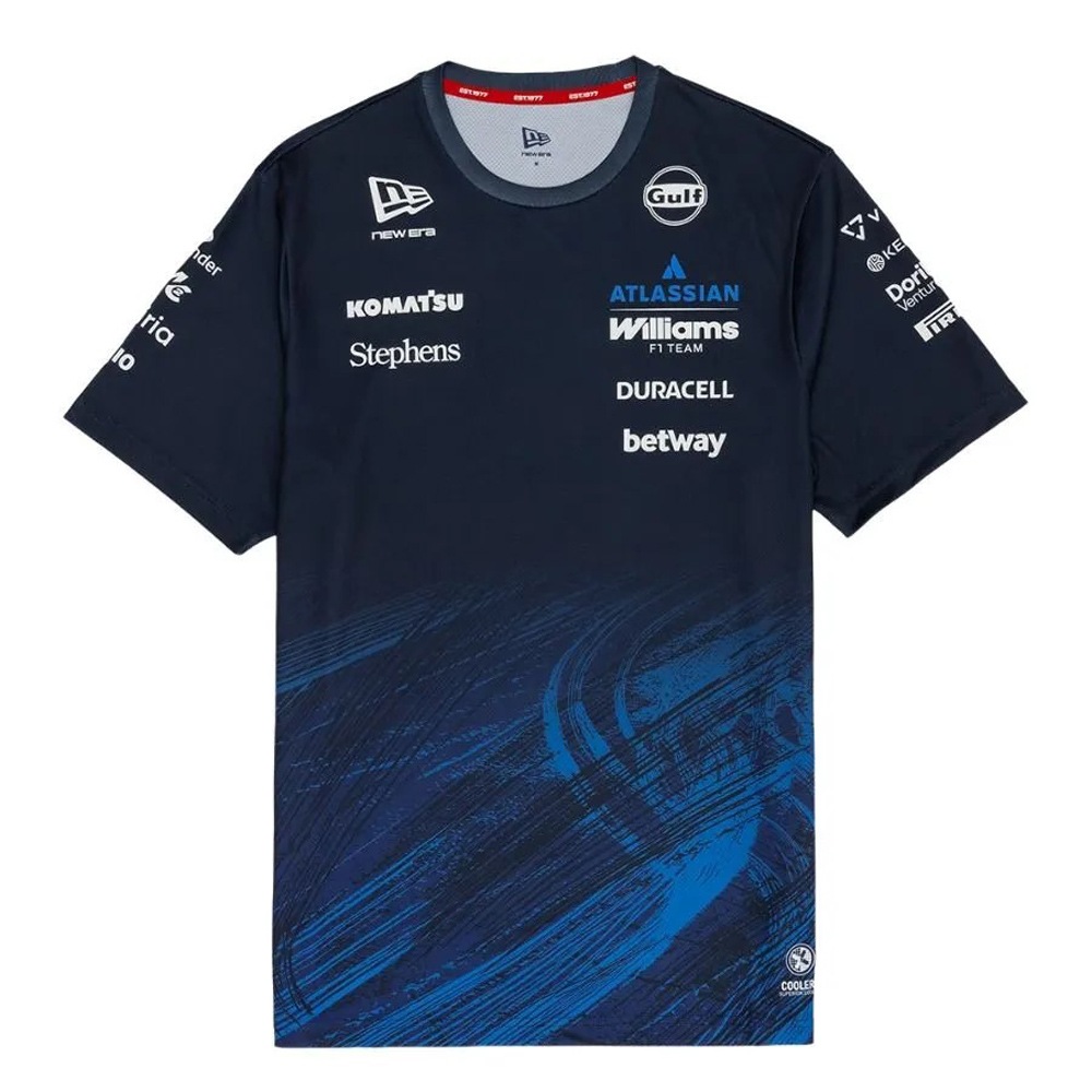 【新品】鈴鹿 SUZUKA 2026 Tシャツ f1 ネイビー L 2026 アトラシアン ウィリアムズ レーシング チーム テック Tシャツ