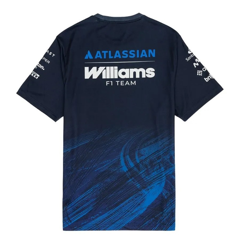 【新品】鈴鹿 SUZUKA 2026 Tシャツ f1 ネイビー L 2026 アトラシアン ウィリアムズ レーシング チーム テック Tシャツ