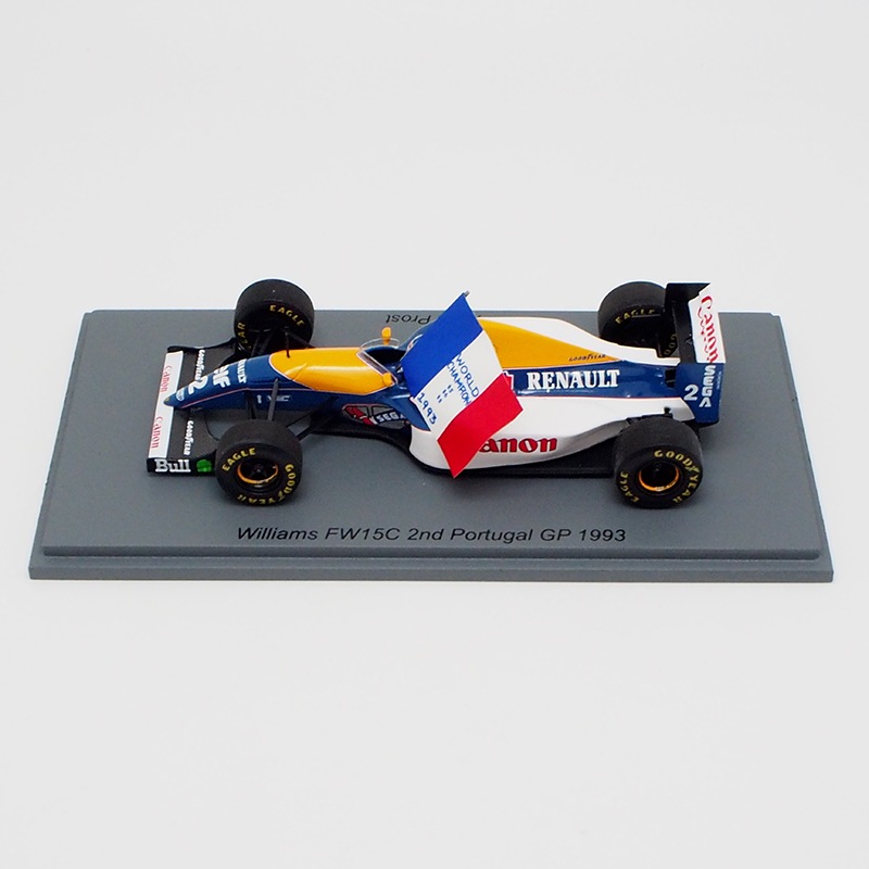 スパーク 1/43 ウィリアムズ FW15C #2 アラン プロスト 1993年