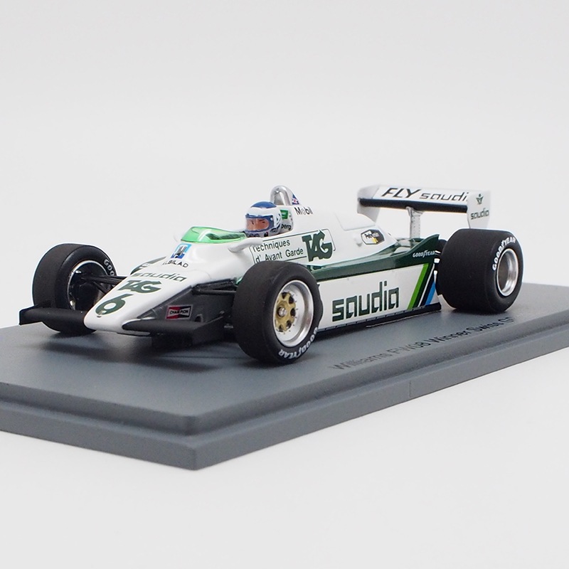 スパーク 1/43 ウィリアムズ FW08 #6 ケケ ロズベルグ 1982年 スイスGP