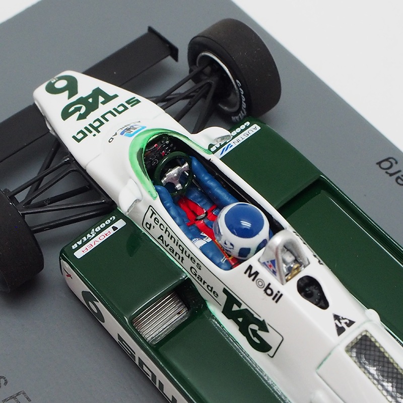 スパーク 1/43 ウィリアムズ FW08 #6 ケケ ロズベルグ 1982年 スイスGP