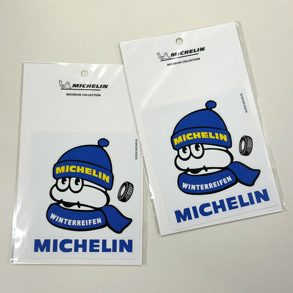MICHELIN ミシュラン ウィンタービブ ステッカー 2枚セット