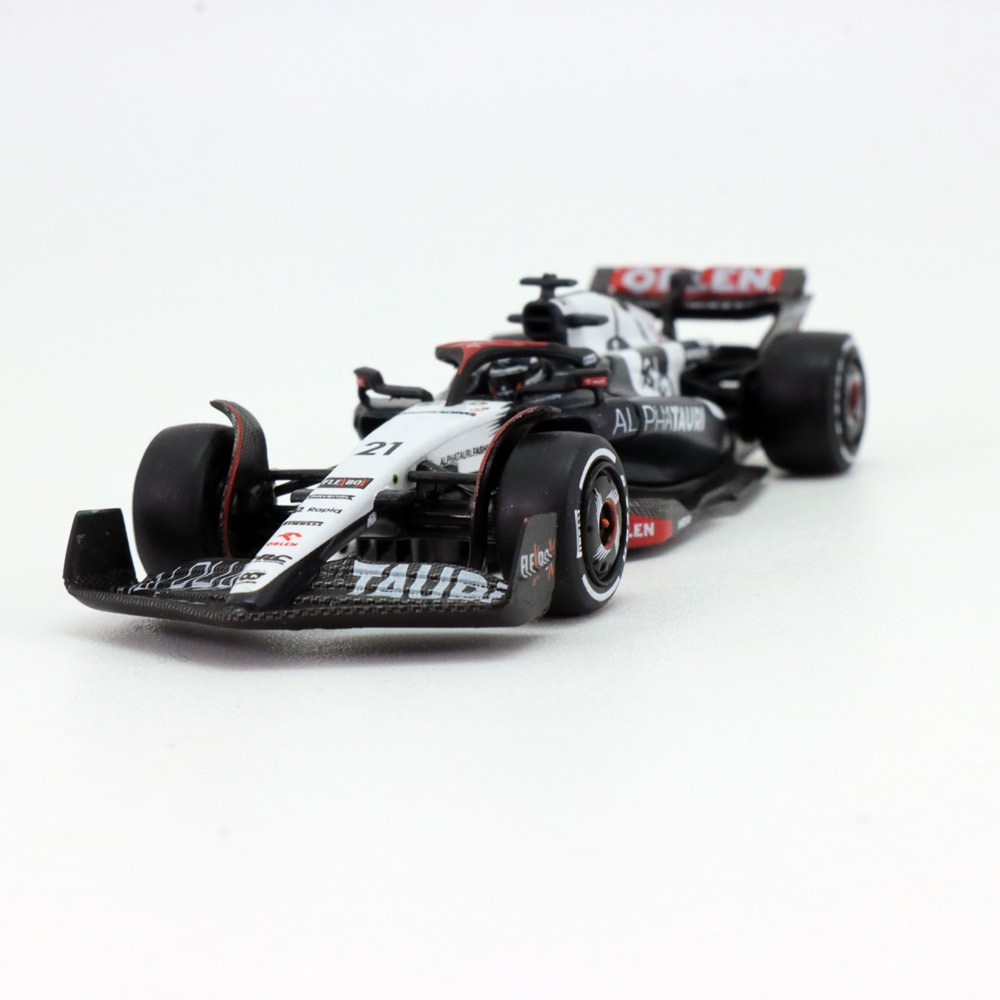 スクーデリア・アルファタウリ カード2枚セット MINI GT 1/64 スクーデリア アルファタウリ AT04 2023