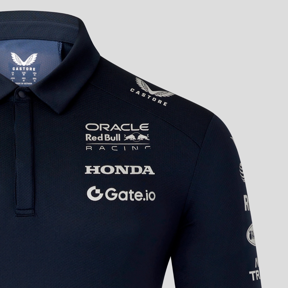 【正規品・新品】レッドブルレーシング　2025　チームポロシャツ　XLサイズ 2025 オラクル レッドブル レーシング チーム ポロシャツ