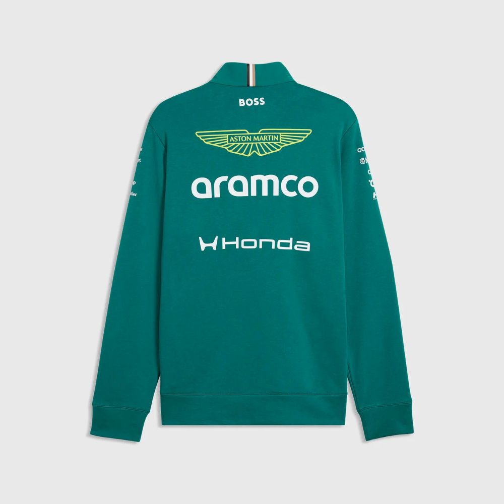 2026 アストンマーティン アラムコ F1 チーム レプリカ ハーフジップ