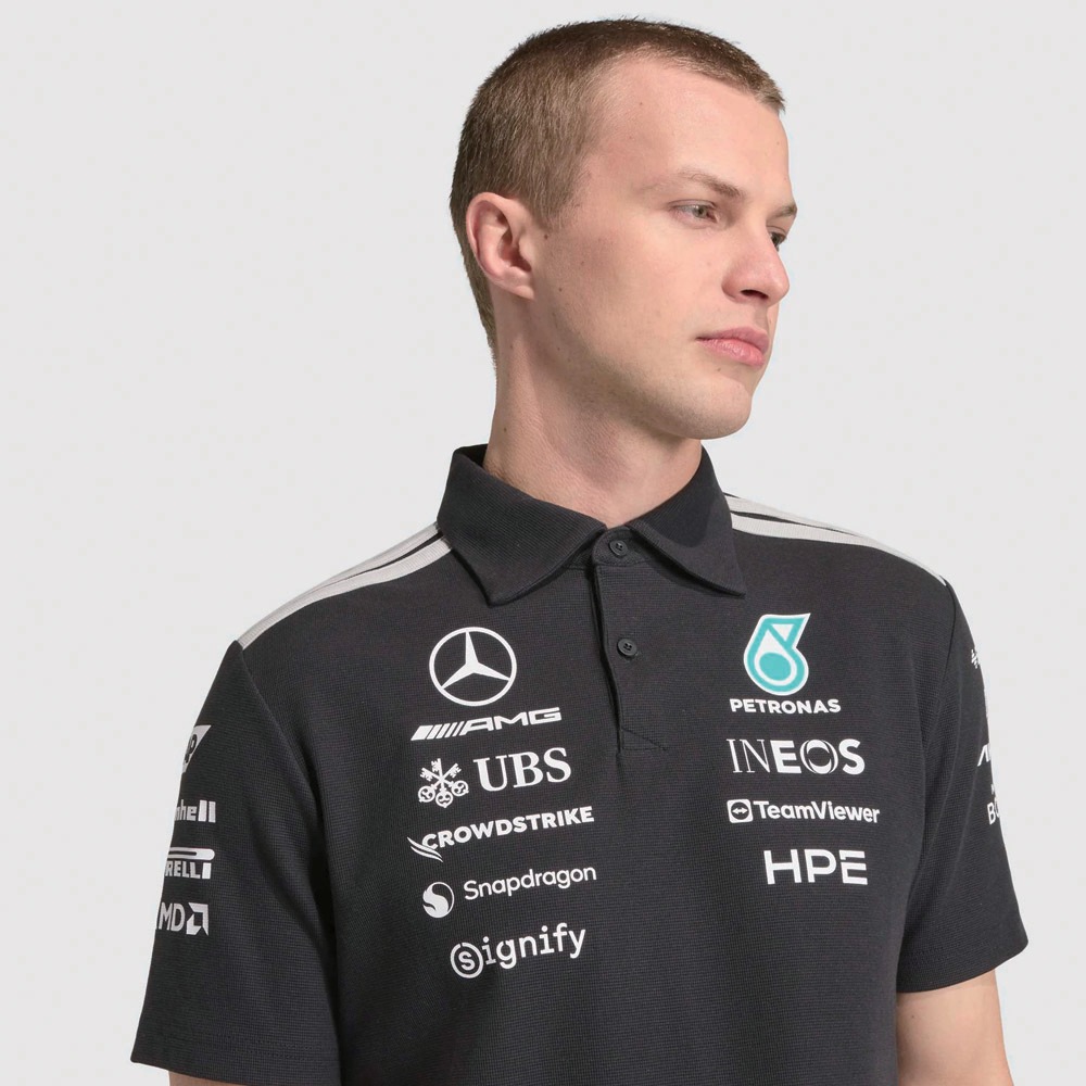 海外規格サイズ 2026 メルセデス AMG ペトロナス F1 チーム ポロシャツ