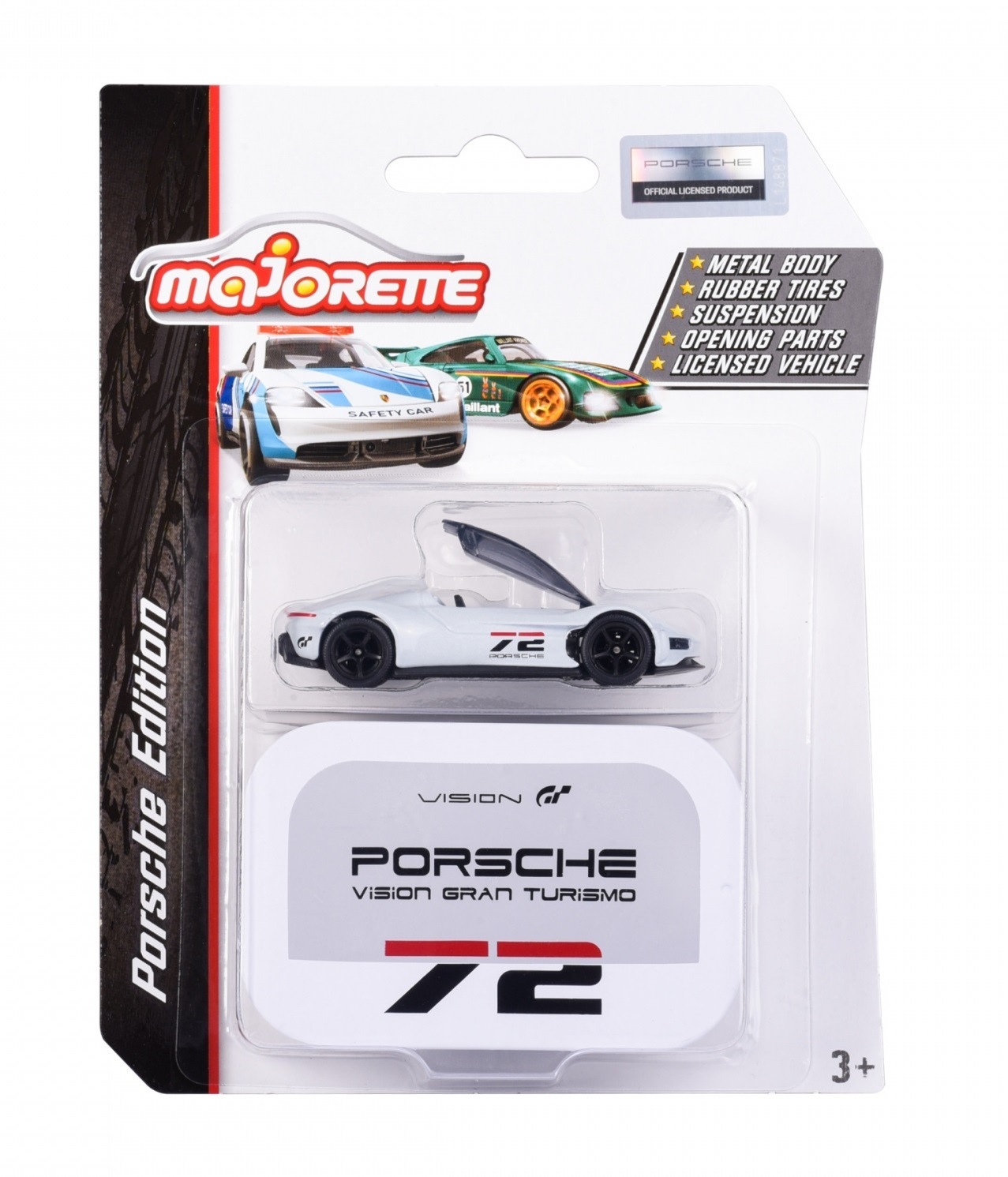 マジョレット 1/64 ポルシェ ヴィジョン GT ホワイト 特別ケース入り