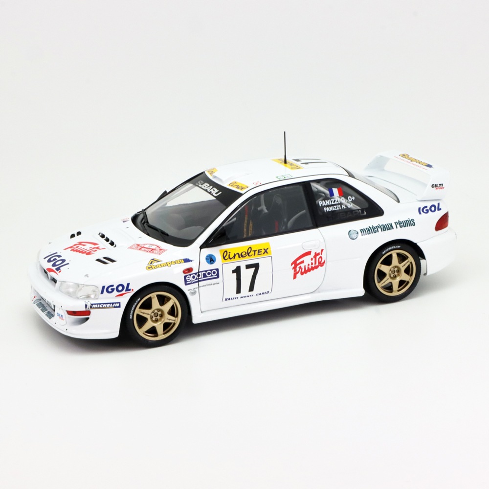 ソリド 1/18 スバル インプレッサ 22B 1997 モンテカルロ ラリー