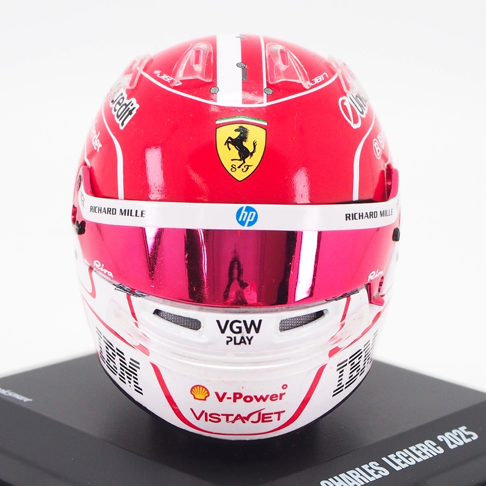 ルックスマート 1/5 ヘルメット 2025年 シャルル ルクレール | 1