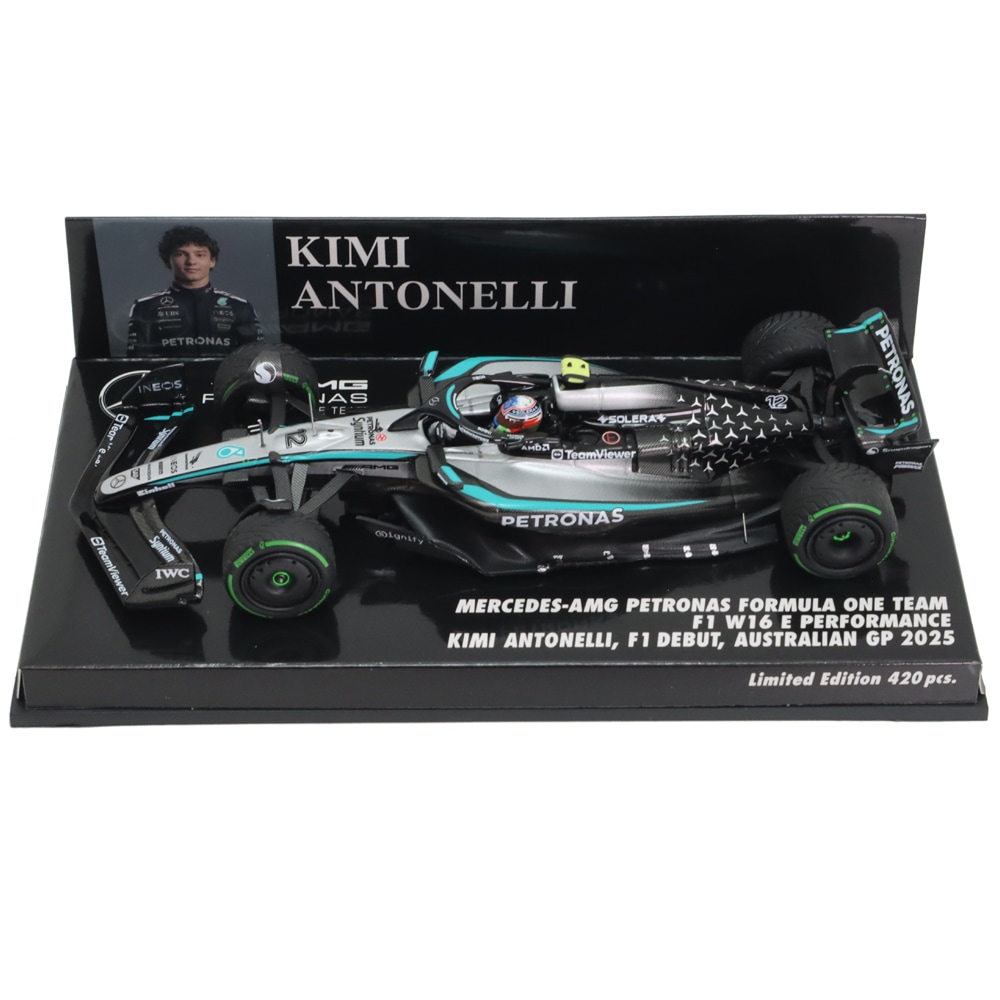 ミニチャンプス 1/43 メルセデス AMG W16 E パフォーマンス キミ