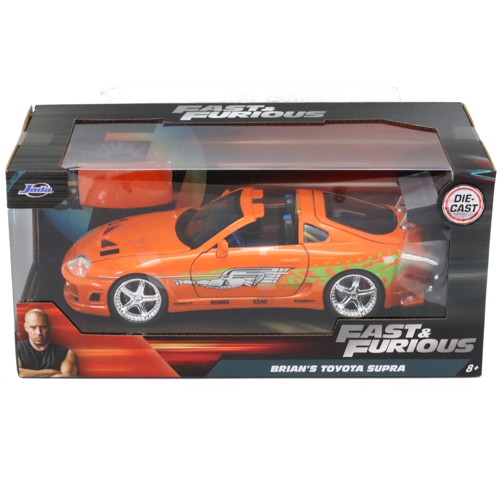 JADA 1/24 Fast&Furious ワイルドスピード スープラ オレンジ