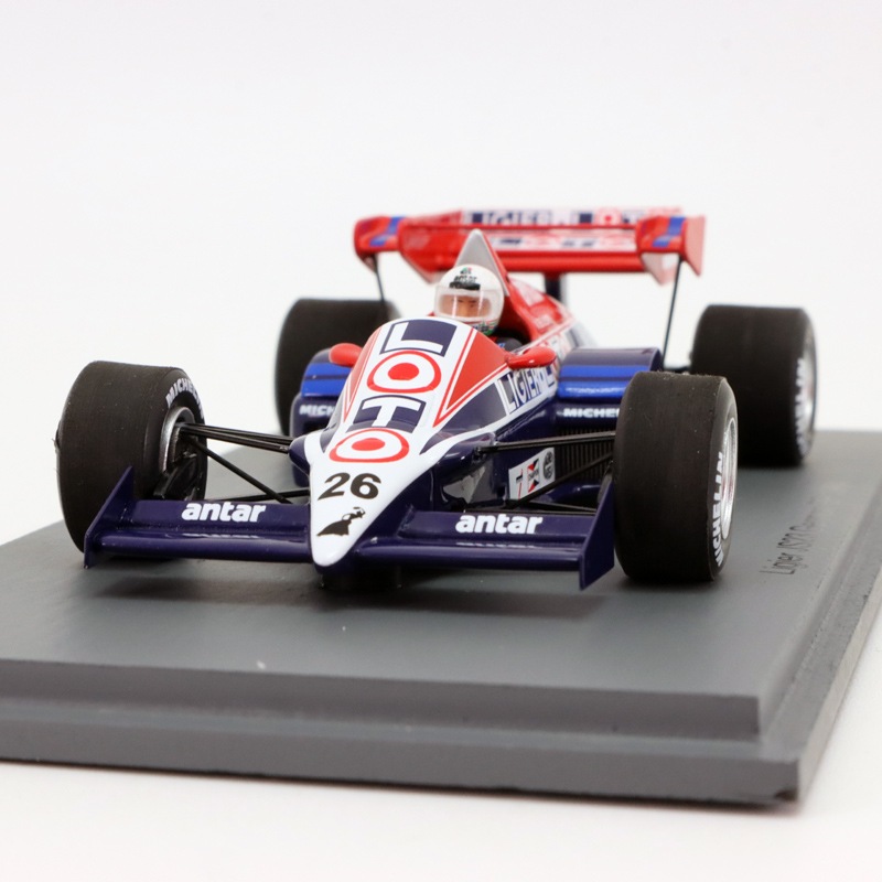 希少 スパーク 1/43 リジェ JS23B 1984 チェザリス F1 美品 スパーク 1/43 リジェ JS23 1984年 ドイツGP アンドレア デ チェザリス