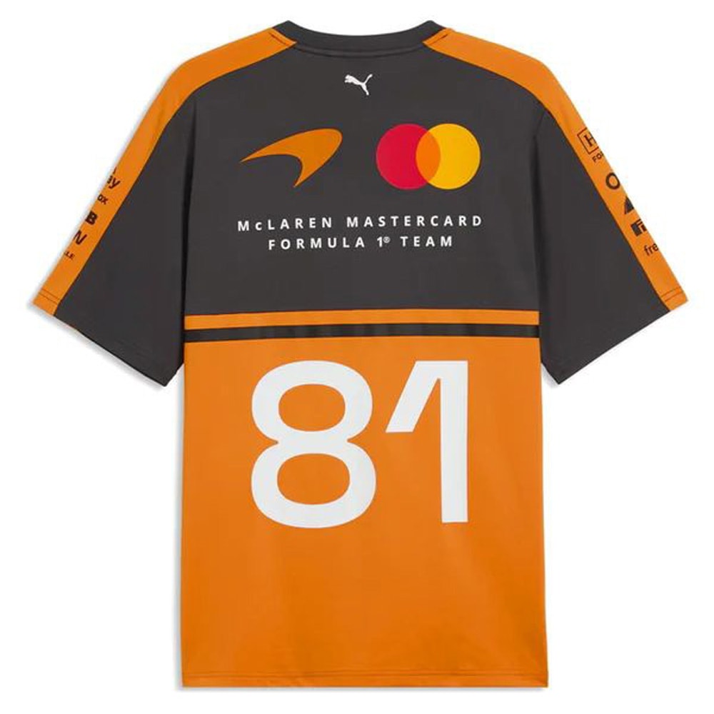 2026 マクラーレン F1 チーム オスカー ピアストリ Tシャツ オレンジ