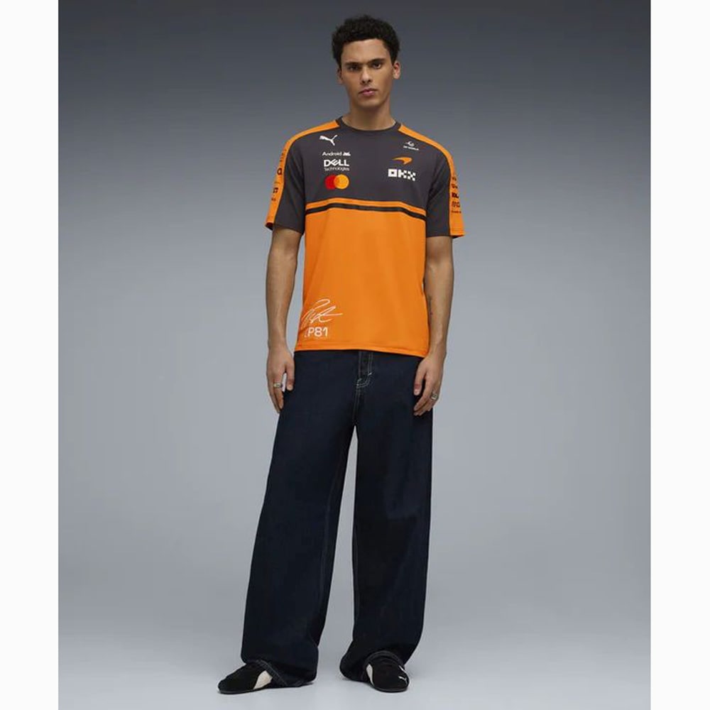 2026 マクラーレン F1 チーム オスカー ピアストリ Tシャツ オレンジ