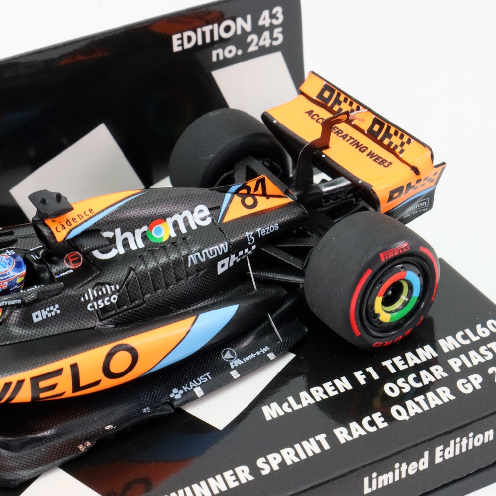 ミニチャンプス 1/43 マクラーレン F1 チーム MCL60 2023年