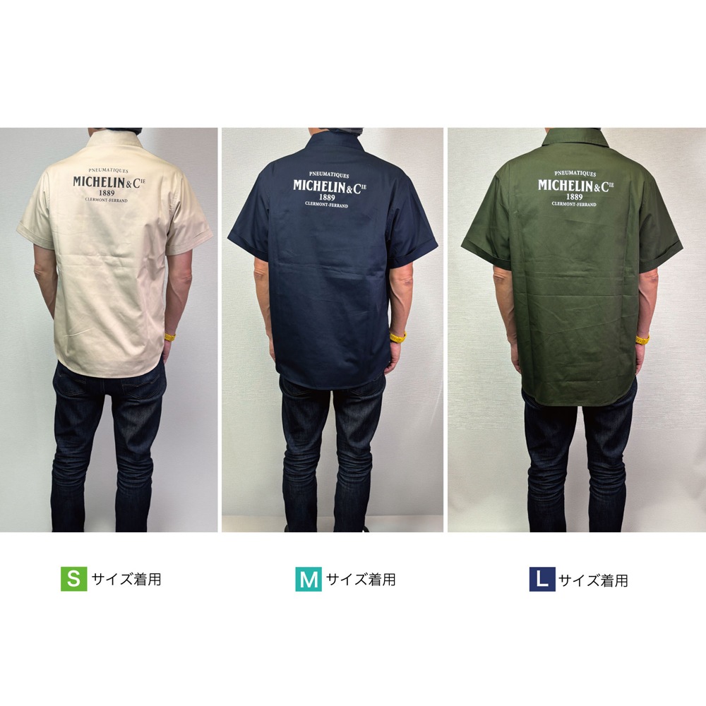 MAXXIS サイクル ロングスリーブTシャツ 衣類 タイヤ 企業 2025 ミシュラン MICHELIN ワークシャツ ネイビー | トップス | CLUB