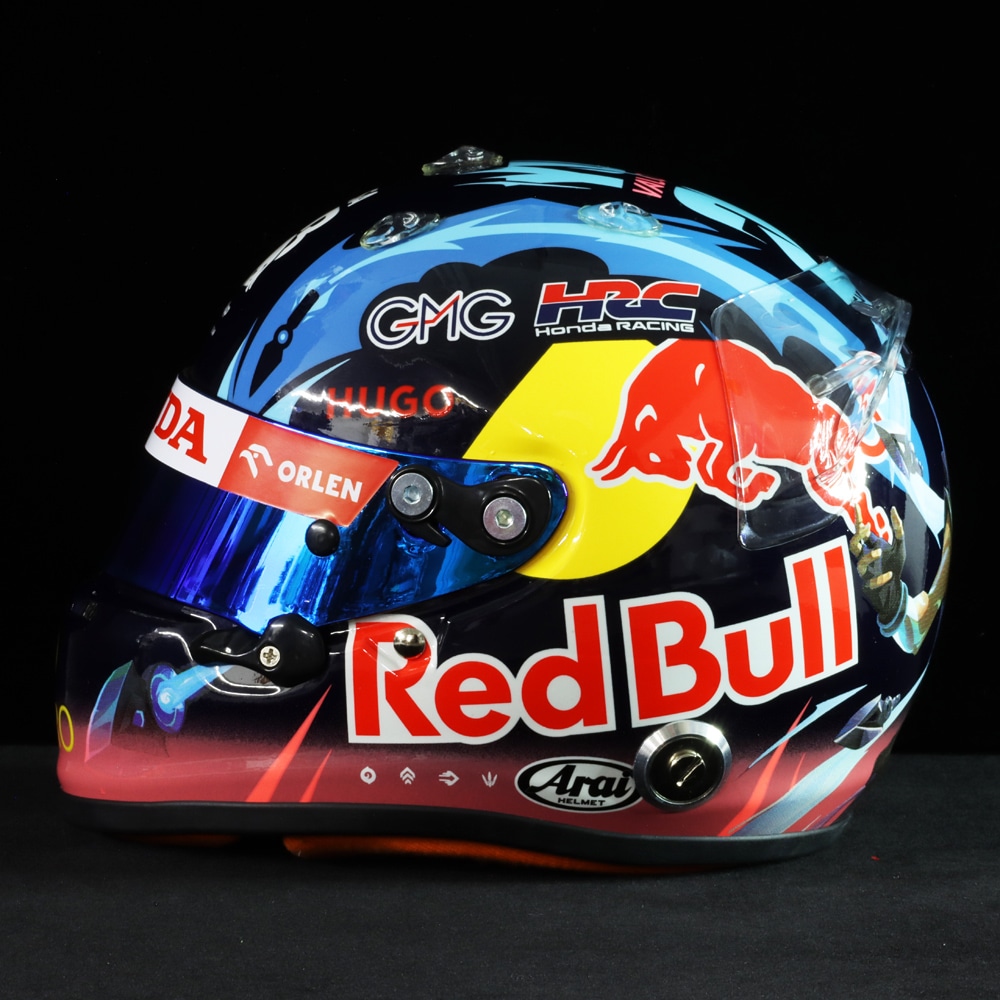 F1 角田裕毅 選手 直筆サイン入り 1/2ヘルメット 角田裕毅×RDS F1日本グランプリ コラボヘルメット公開 | 株式会社RDSの