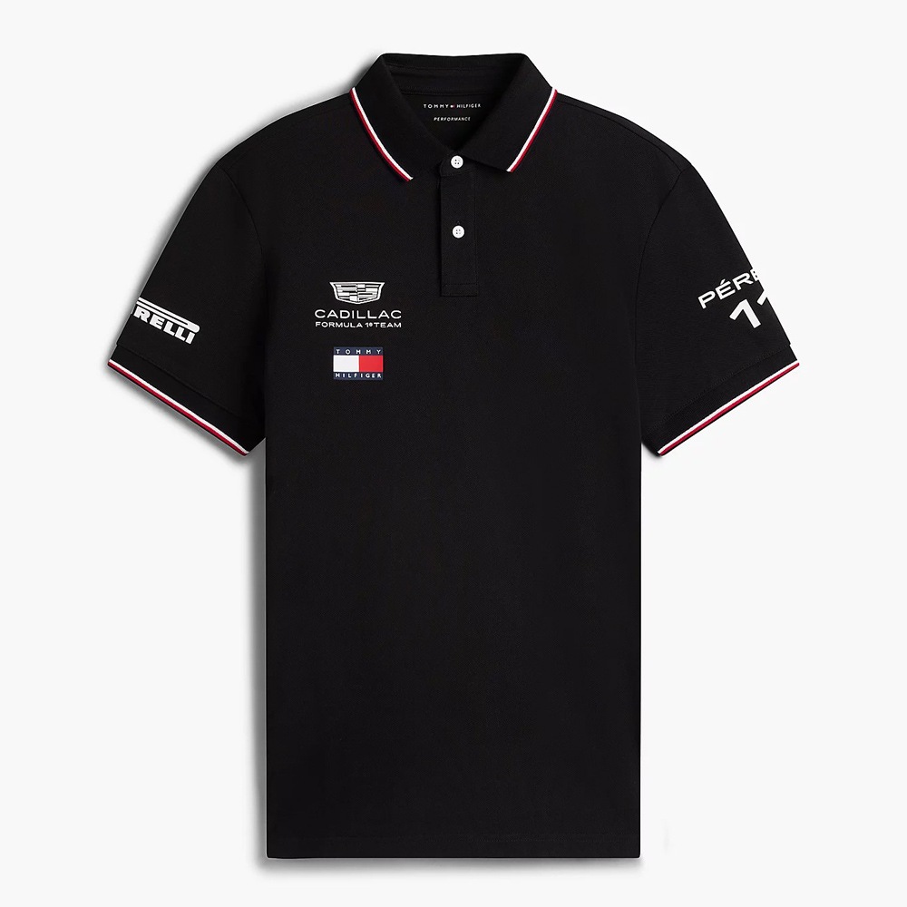 2026 キャデラック F1 チーム セルジオ ペレス ポロシャツ ブラック