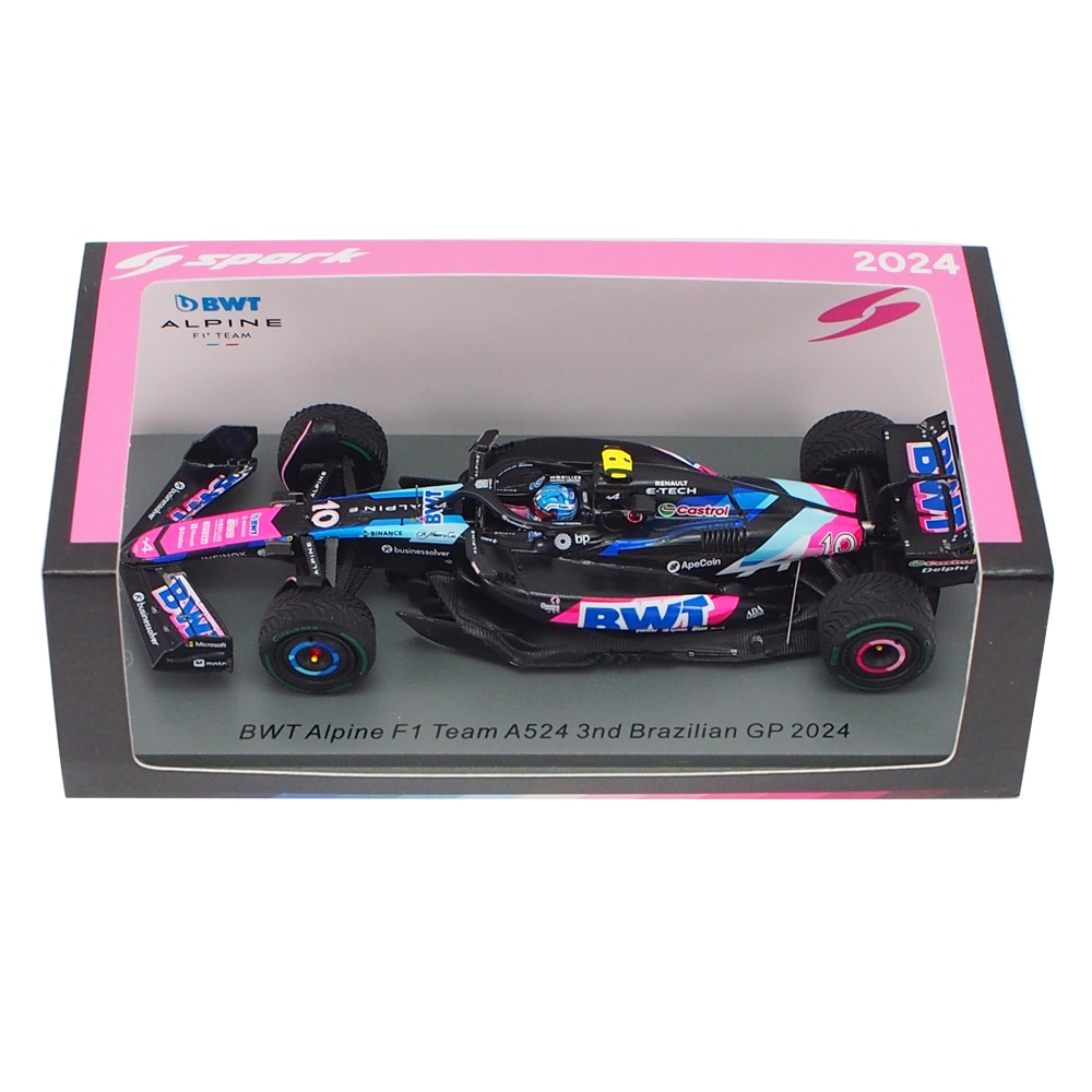 スパーク 1/43 アルピーヌA524 ブラジルGP ガスリー スパーク 1/43 BWT アルピーヌ F1 チーム A524 ピエール