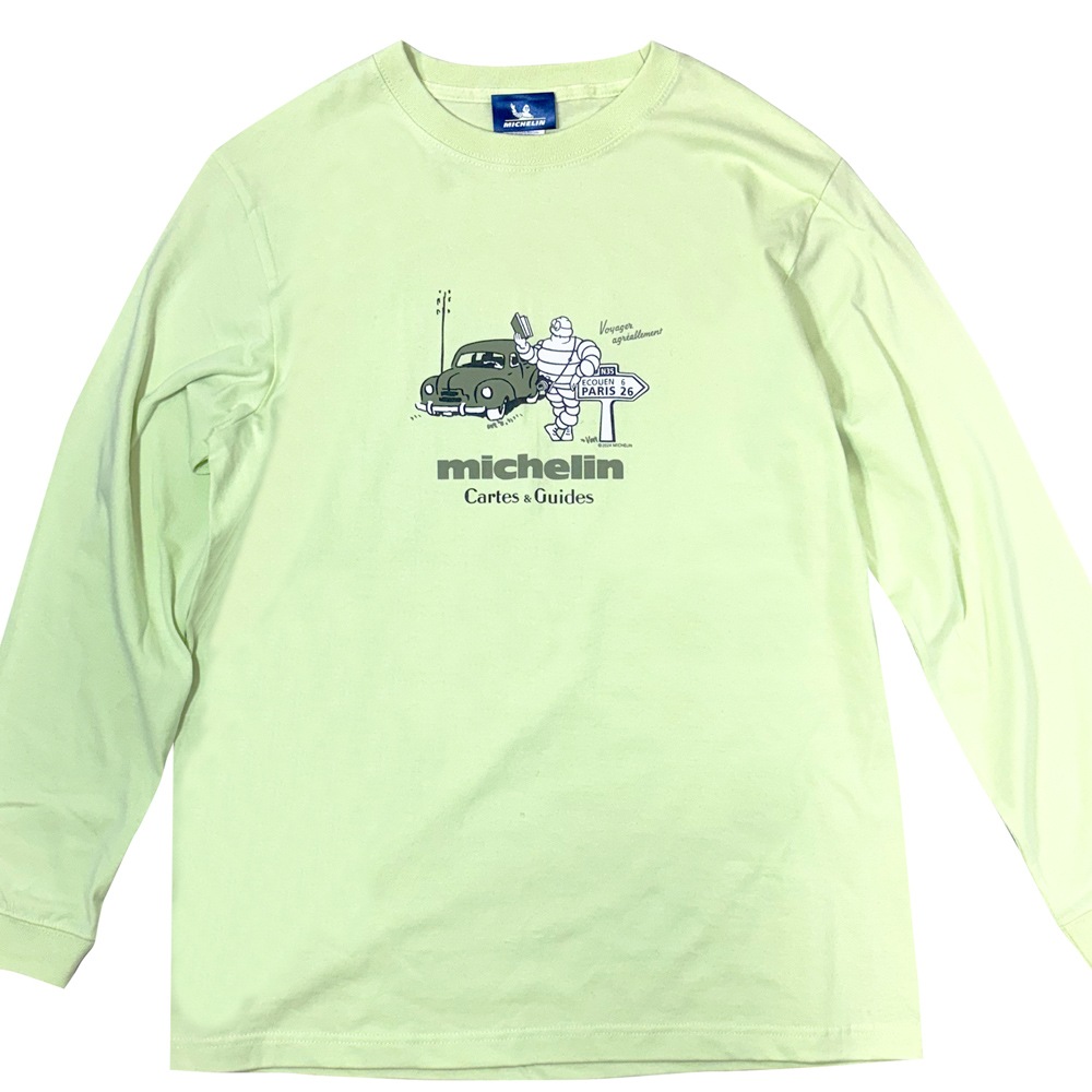 ミシュラン オフィシャル ロードトリップ ロングスリーブ Tシャツ