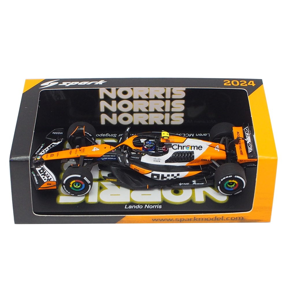スパーク 1/43 マクラーレン2024 MCL38 #4 L.ノリス 初優勝 3 / マクラーレン|1/43スケールスパーク 1/43スケール