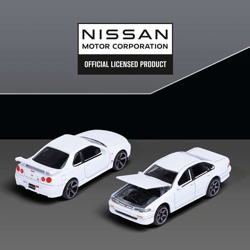R指定 マモ 生誕祭 命日 グッズ ハンガー 白レアver含む 3種セット マジョレット 1/64 ニッサン 日産 ギフトパック ミニカー アソート 5台