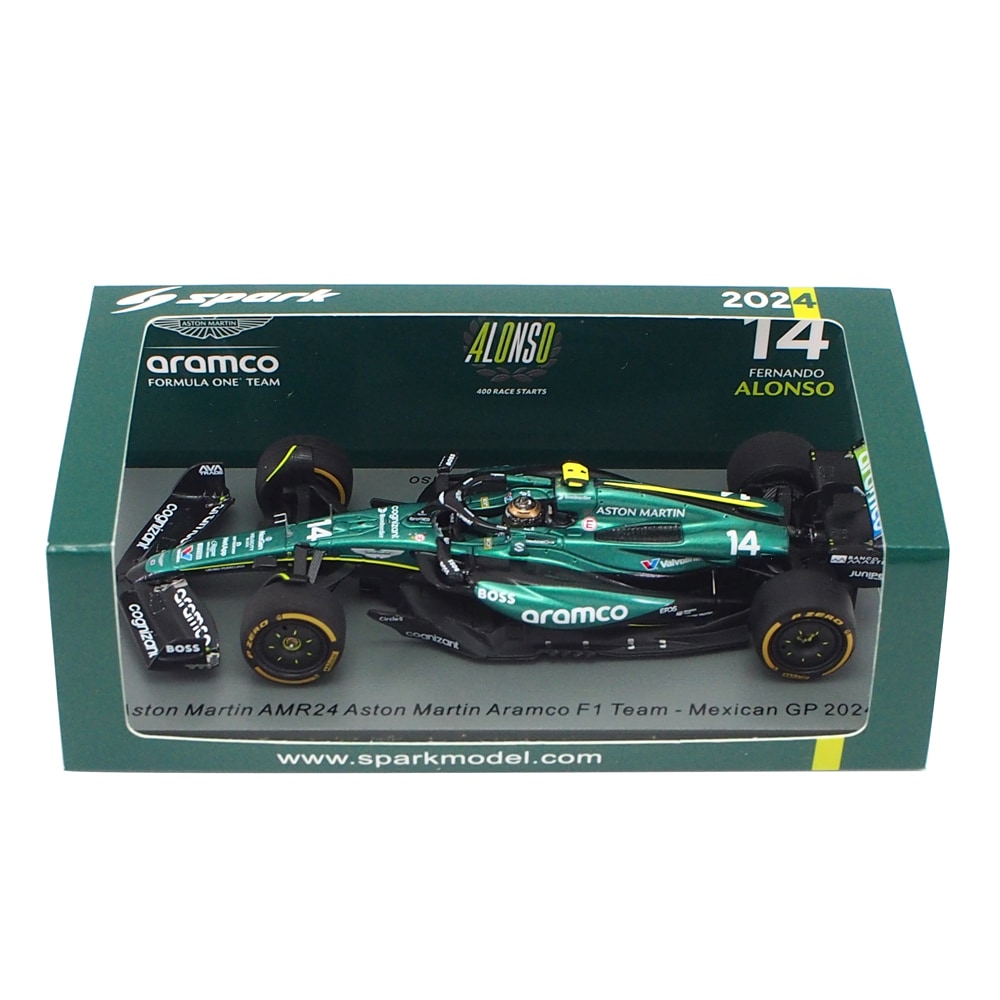 スパーク アストンマーティン AMR24 F.アロンソ 2024日本GP 別注 スパーク アストンマーティン AMR24 F.アロンソ 2024日本GP 別注