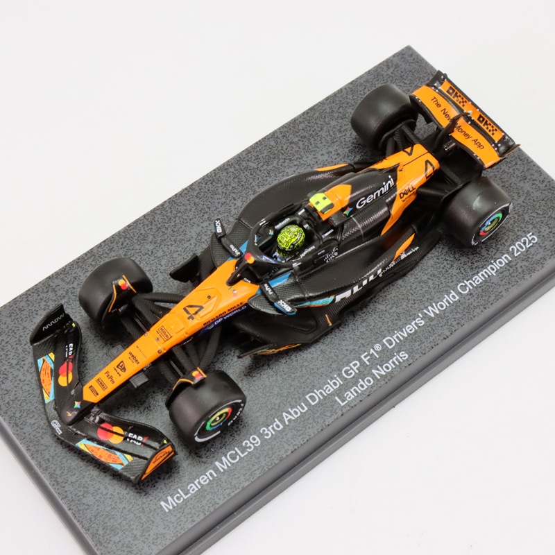 スパーク 1/64 マクラーレン F1 チーム MCL39 ランド ノリス 2025年