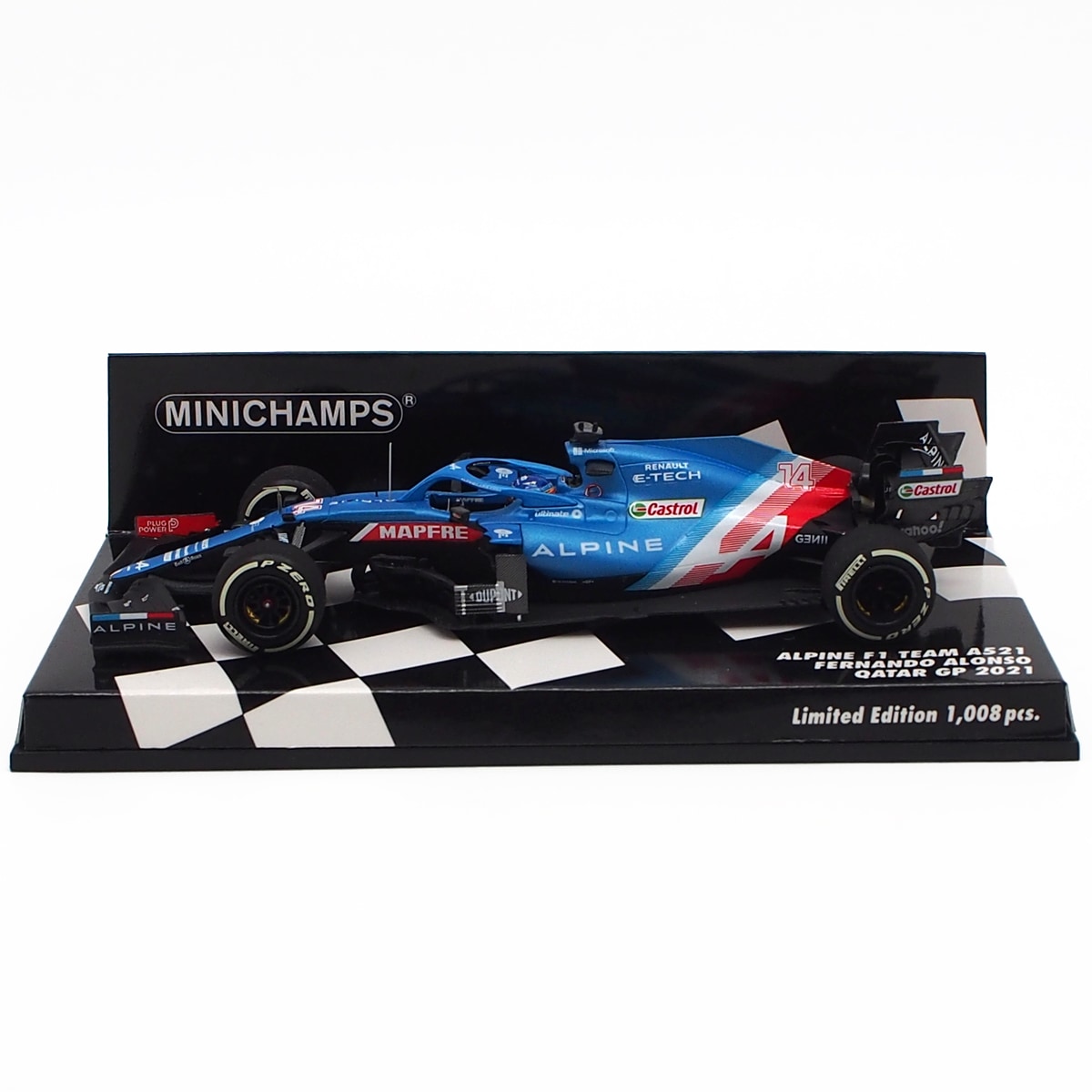 Spark1/18 アルピーヌF1 2021 フェルナンド アロンソ