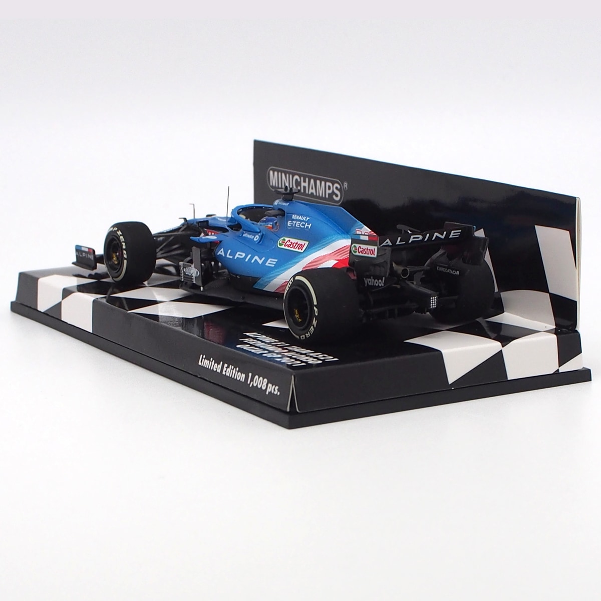 ミニチャンプス 1/43 アルピーヌ F1 チーム A521 フェルナンド