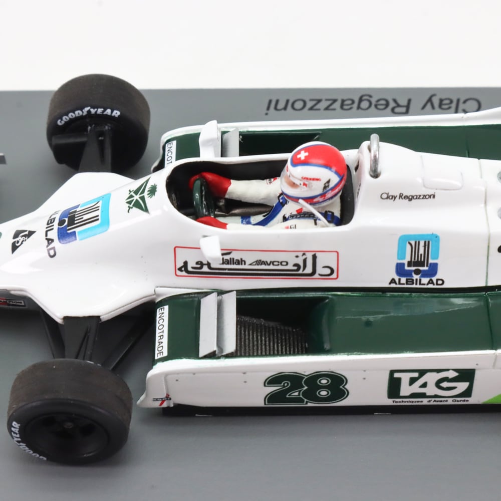 スパーク 1/43 ウィリアムズ FW07 1979年 イギリスGP ウィナー No.28