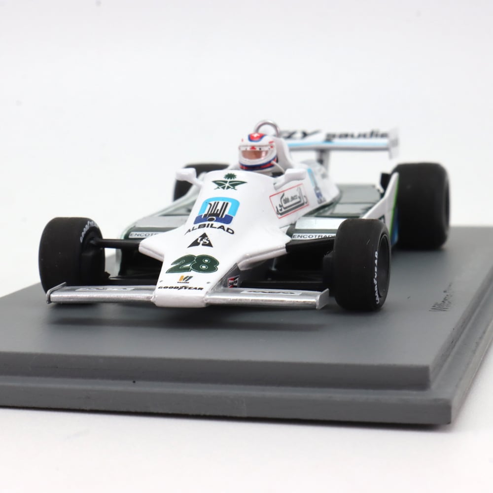 スパーク 1/43 ウィリアムズ FW07 1979年 イギリスGP ウィナー No.28