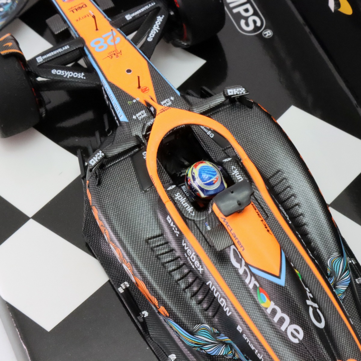 レアライブラリー　The Scottmen Plus – Pace-Setter ミニチャンプス 1/43 マクラーレン F1 チーム MCL36 オスカー