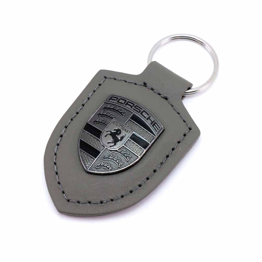 【匿名配送】ポルシェ クレスト キーリング キーホルダー ターボナイト グレー ポルシェ クレスト キーリング ターボナイト グレー | アクセサリー