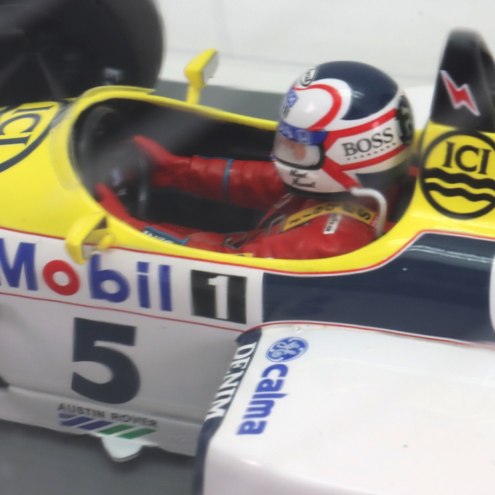スパーク 1/18 ウィリアムズ FW11 #5 ナイジェル マンセル 1986