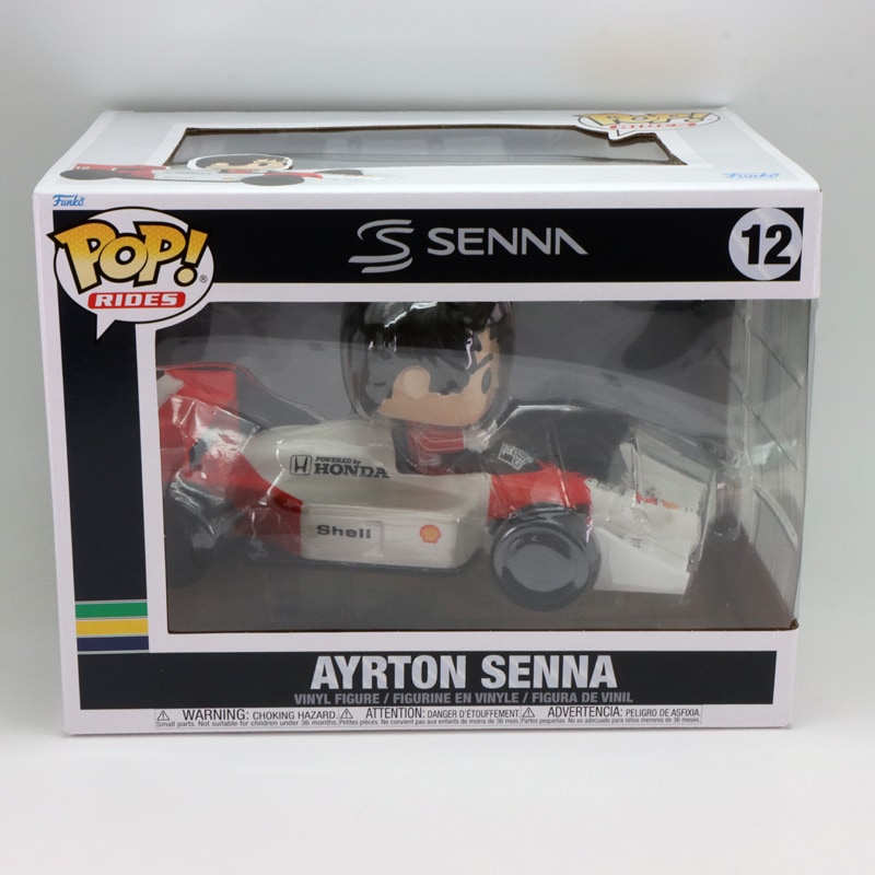 Funko Pop! Rides スーパーデラックス マクラーレン MP4-4 アイルトン