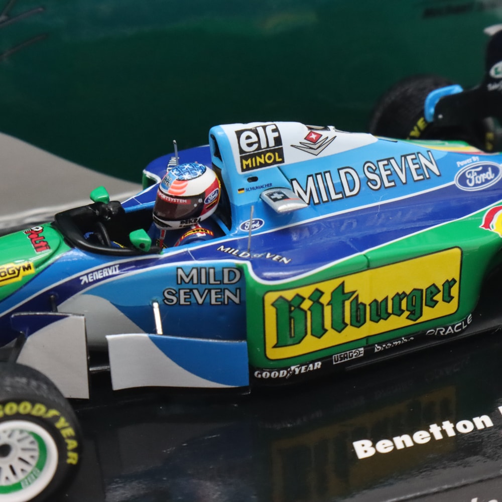 ミニチャンプス 1/43 ベネトン ルノー B194 ミハエル シューマッハ