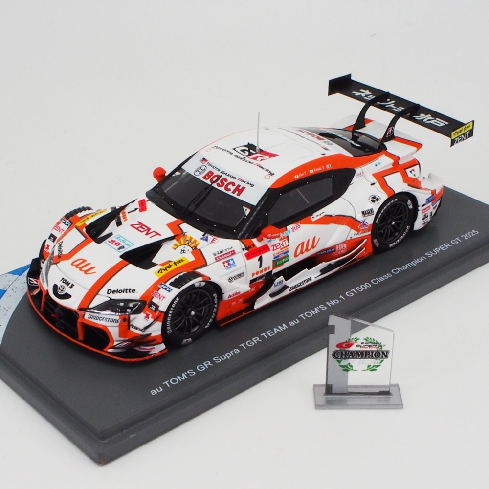 スパーク 1/43 au TOM'S GR Supra #1 スーパーGT GT500 2025年 坪井翔