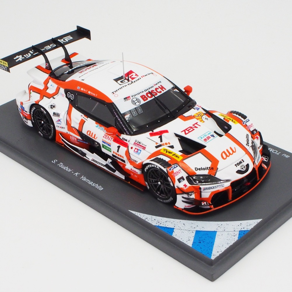 スパーク 1/43 au TOM'S GR Supra #1 スーパーGT GT500 2025年 坪井翔