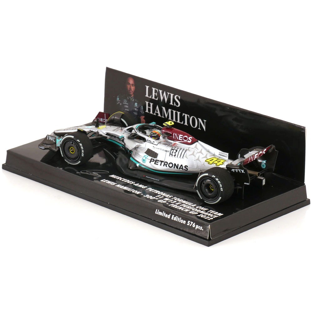 超人気新品 ミニチャンプス 1/43 ルイス W13 ペトロナス AMG メルセデス ミニカー