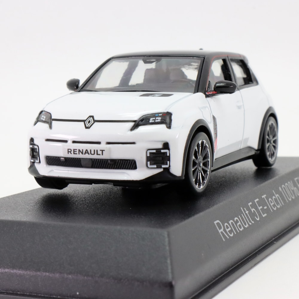 NOREV 1/43 ルノー 5 E-Tech 100% エレクトリック 2025 パールホワイト