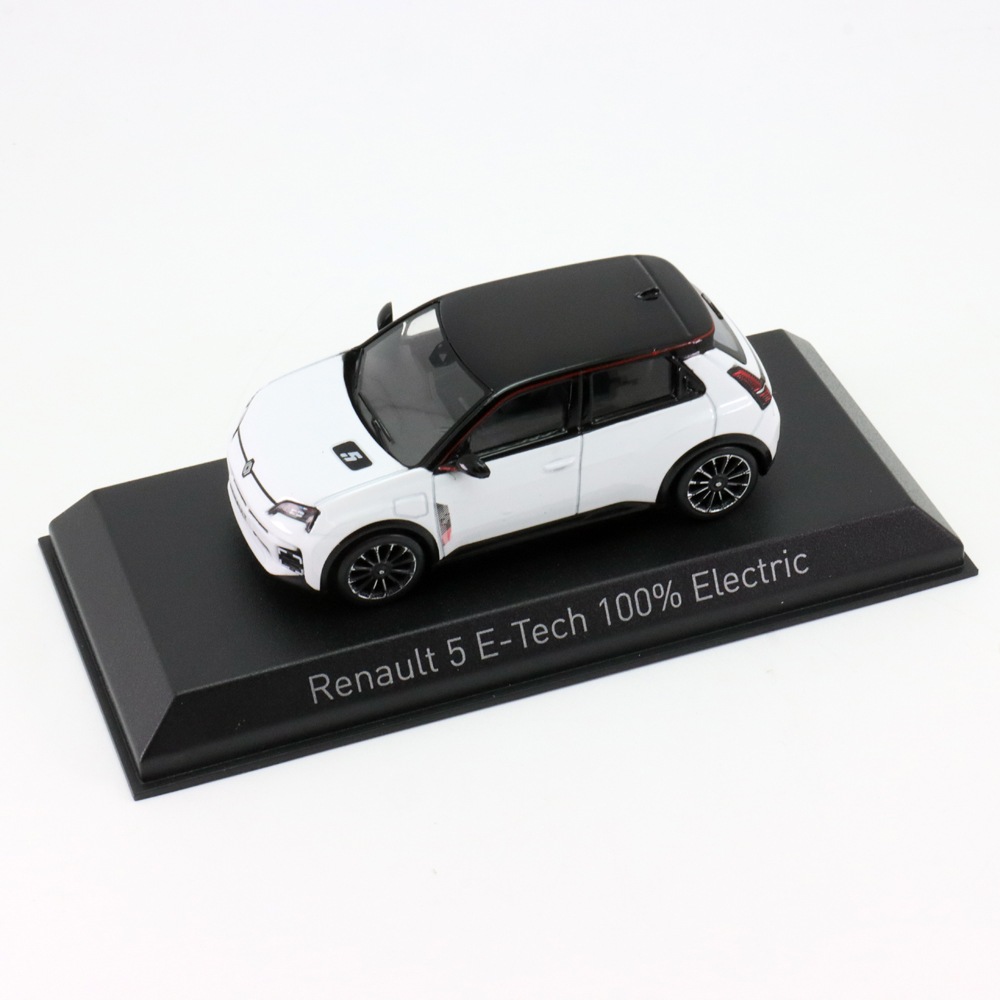 NOREV 1/43 ルノー 5 E-Tech 100% エレクトリック 2025 パールホワイト