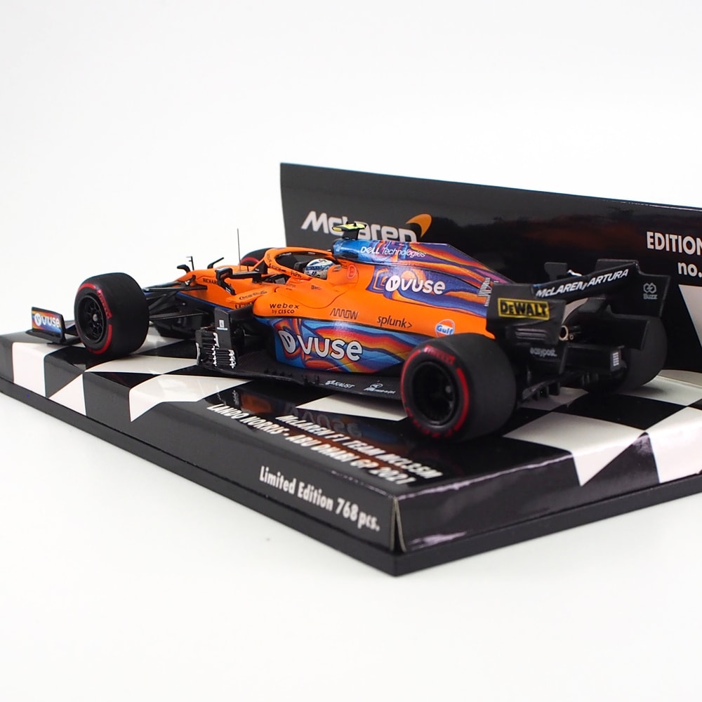 ミニチャンプス 1/43 マクラーレンMCL35M モナコGP特別カラー ノリス