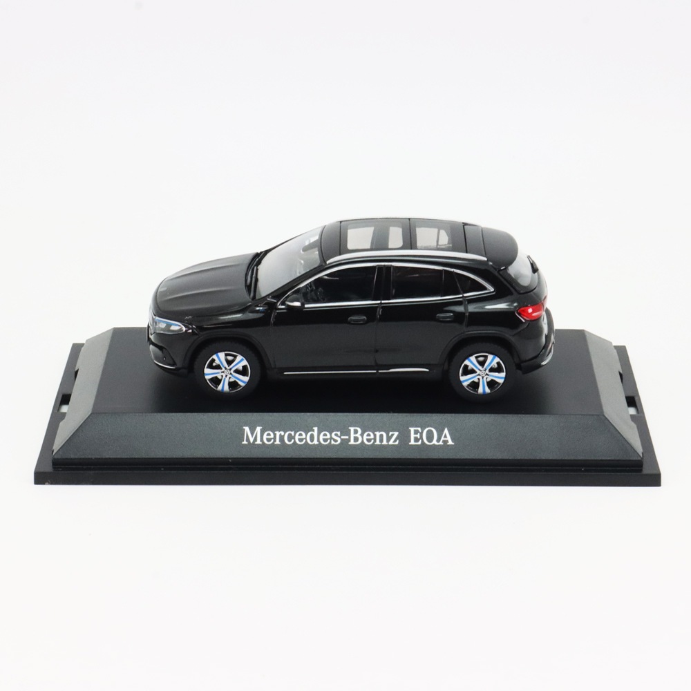 新品 1/43 メルセデスベンツ純正 ヘルパ メルセデスベンツ EQS シルバー